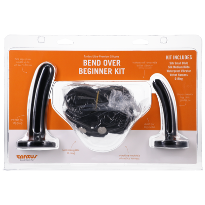 TS4015 - Tantus Bend Over Beginner Harness Kit Onyx Firm