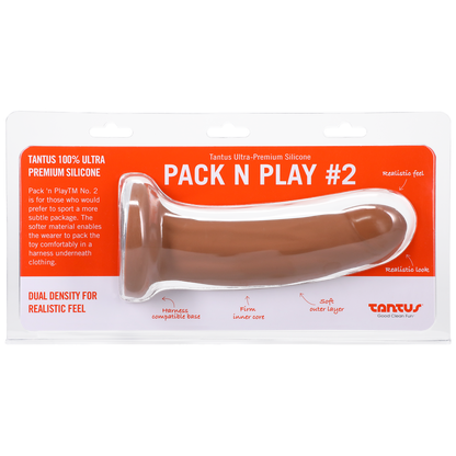 Tantus Silicone Pack'n Play No.2 Dildo