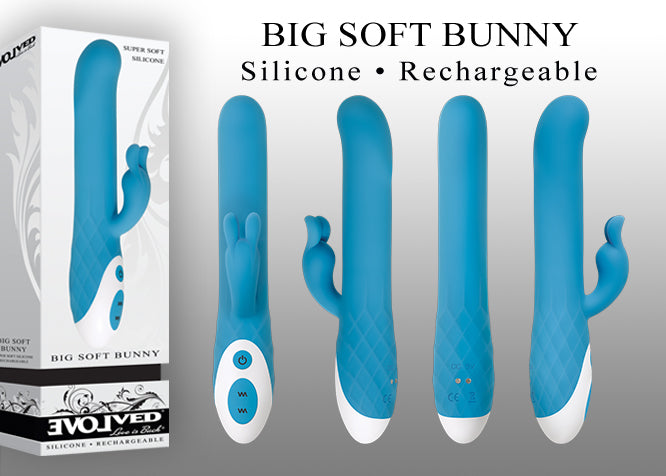 Evolved Novelties Big Soft Bunny Rabbit Vibrator