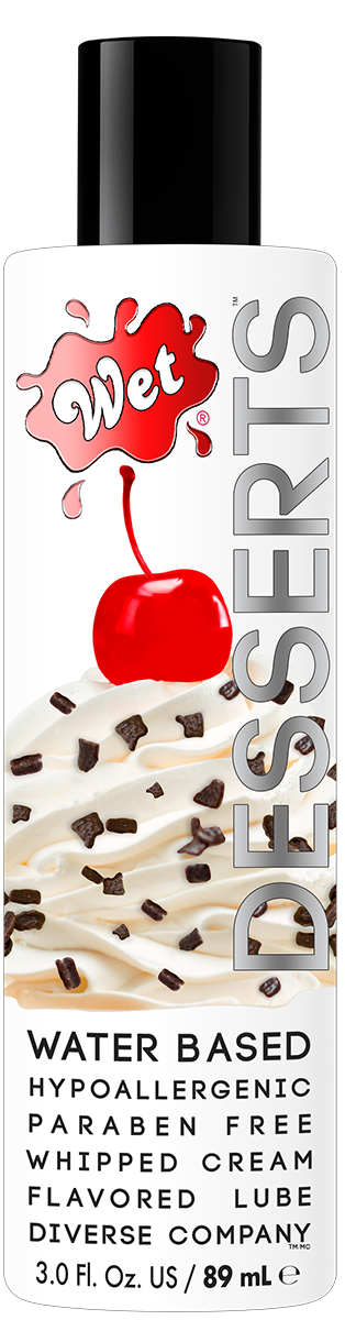 Wet Desserts Whipped Cream 3oz