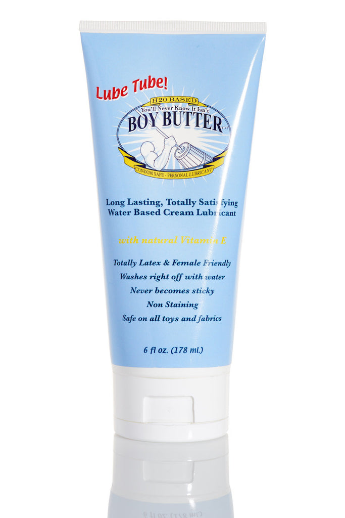 Lube Tube ~ Boy Butter H2O Formula 6 oz