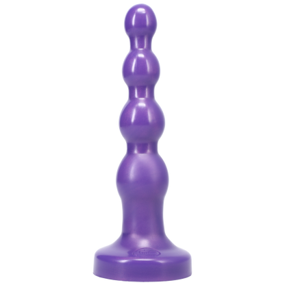 Tantus Silicone Large Ripple Butt Plug Midnight Purple