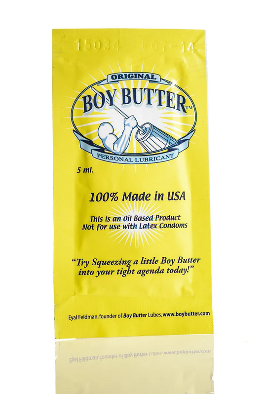 Boy Butter Original Formula Single Use Packet