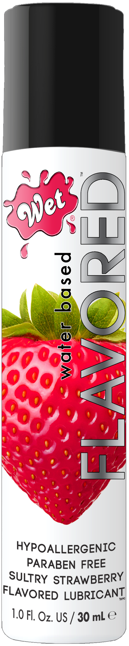 Wet® Flavored™ Sexy Strawberry 1 Fl. Oz./30mL