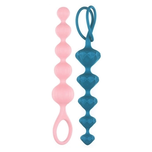Satisfyer Love Beads (set of 2)(Colored) - pink