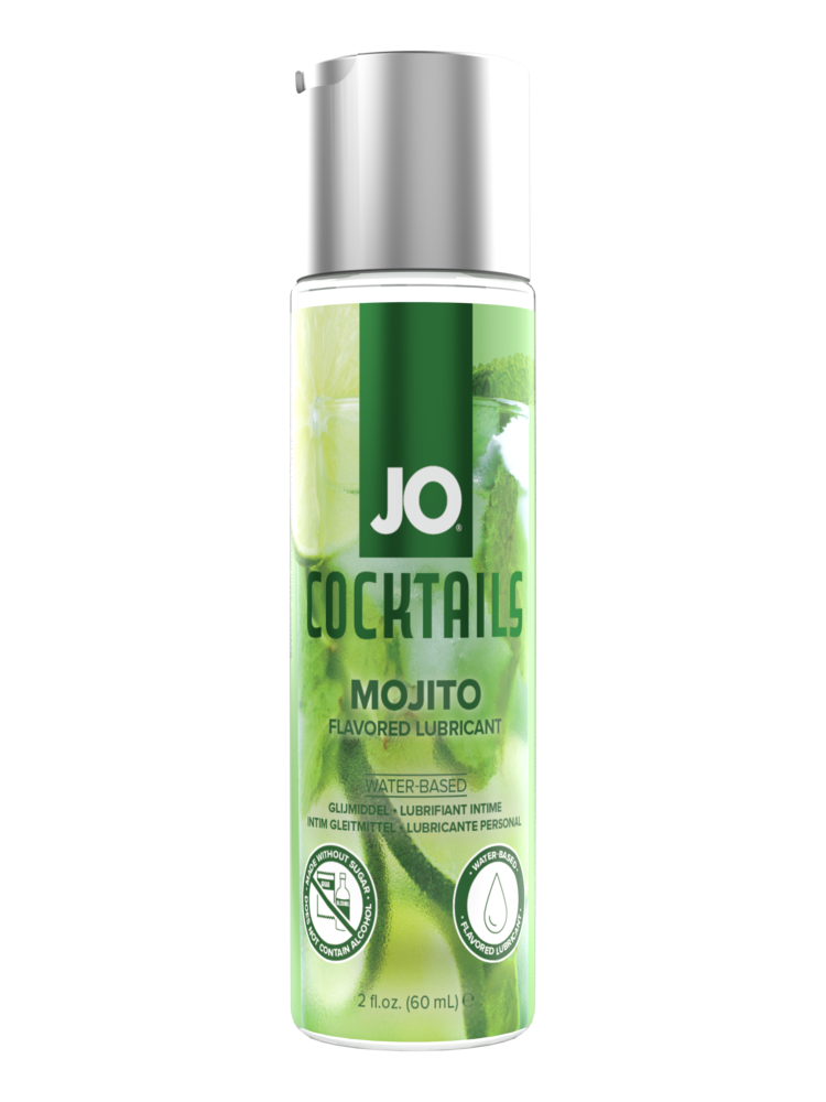 JO Cocktails - Mojito Flavored Lubricant - 2 floz 60 mL