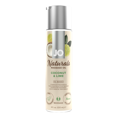 JO Naturals - Coconut & Lime - Massage 4 floz / 120 mL