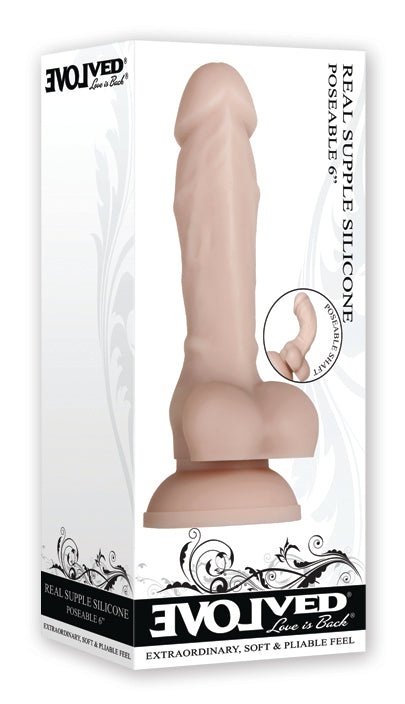 Evolved REAL SUPPLE SILICONE POSEABLE 6" LIGHT