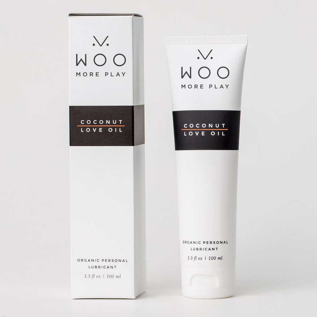 Doc Johnson Woo More Play Coconut Love Oil - Organic Personal Lubrican loveatlust Doc Johnson Woo More Play Coconut Love Oil - Organic Personal Lubrican loveatlust