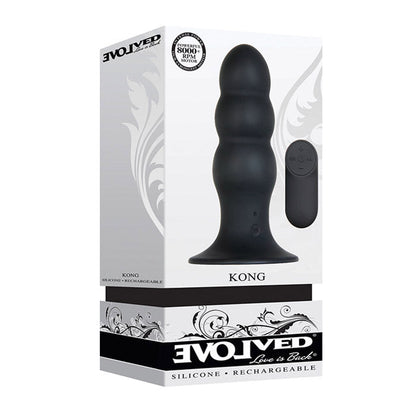Evolved Novelties Kong Rechargeable Butt Plug with Remote Control