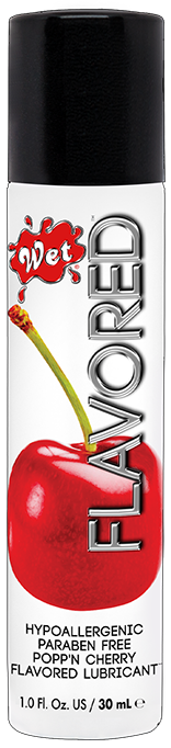 Wet® Flavored™ Popp'n Cherry 1 Fl. Oz./30mL