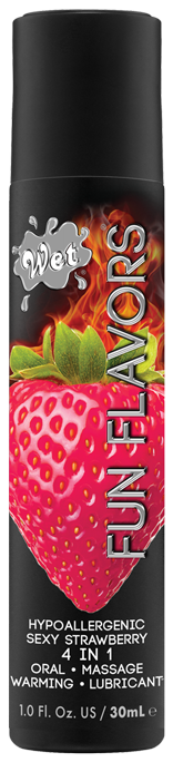 Wet® Fun Flavors® Sexy Strawberry 1 Fl. Oz./30mL