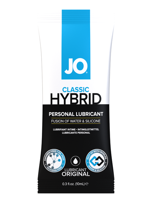 JO Classic Hybrid - hybrid lubricant 10ml / 0.3 fl. oz Sachet