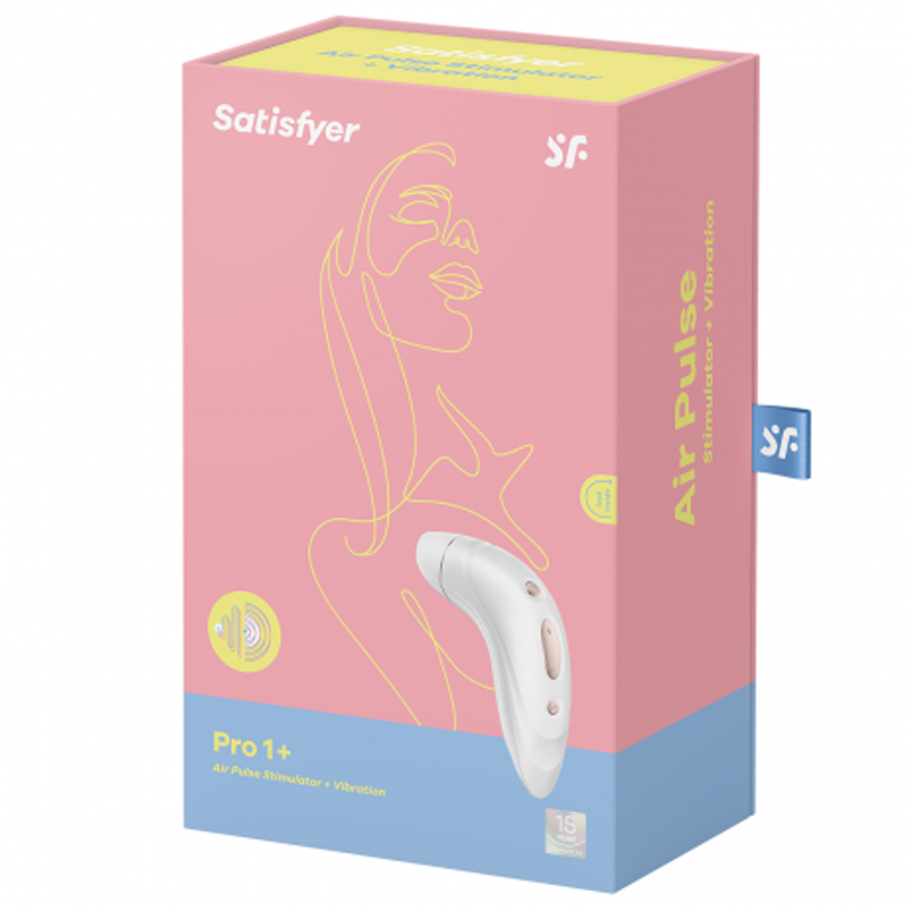 Satisfyer Pro 1+ - white, rose gold