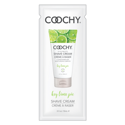 COOCHY Oh So Smooth Shave Cream Key Lime Pie .5oz | 15mL