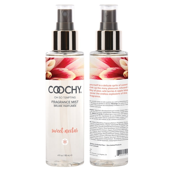 COOCHY Oh So Tempting Fragrance Mist Sweet Nectar 4oz | 118mL