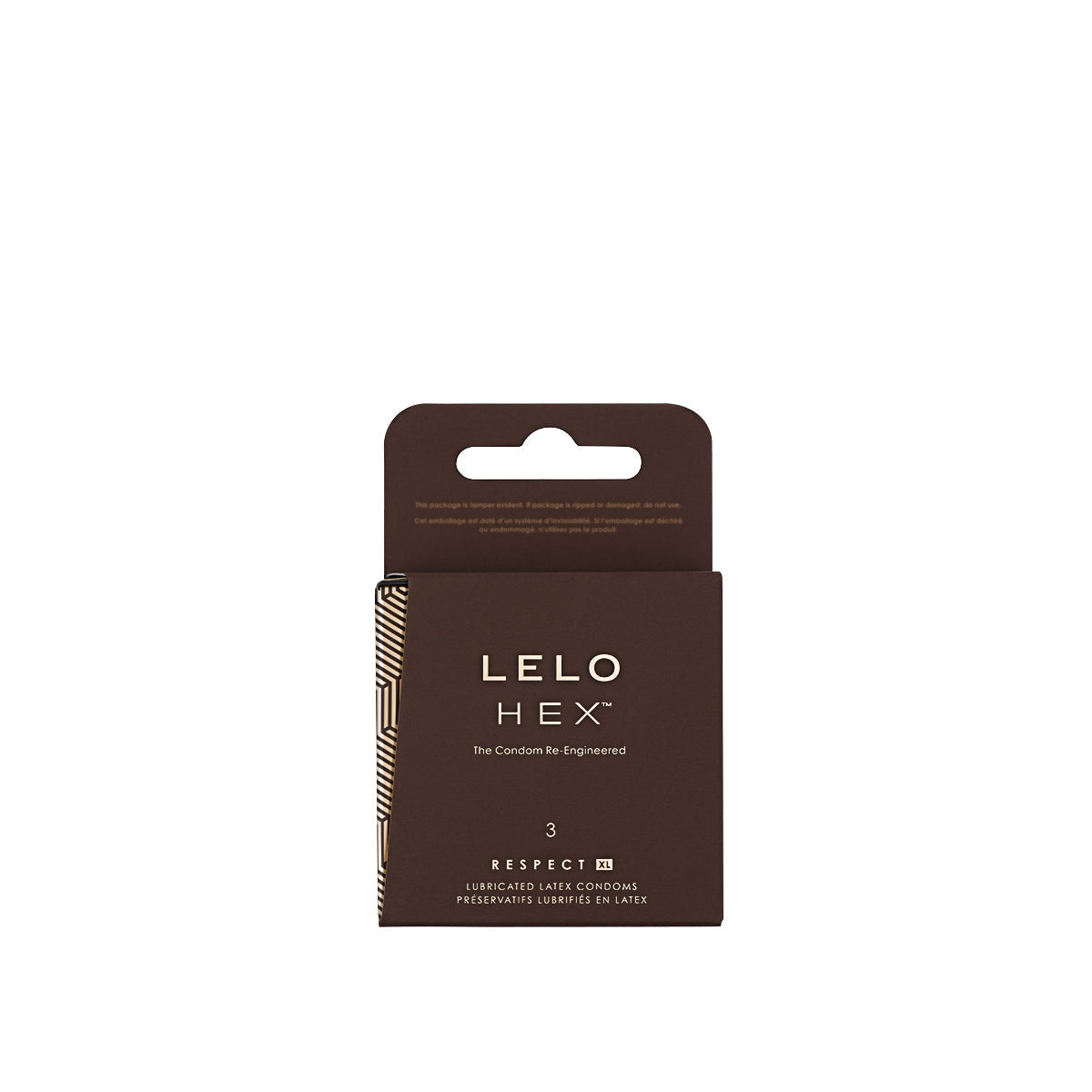 LELO HEX Respect XL Condoms, 3 Pack