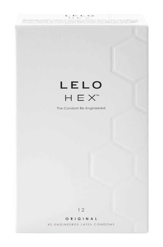 LELO HEX Original Condoms, 12 Pack