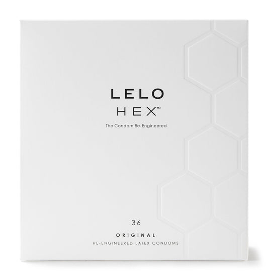 LELO HEX Original Condoms, 36 Pack