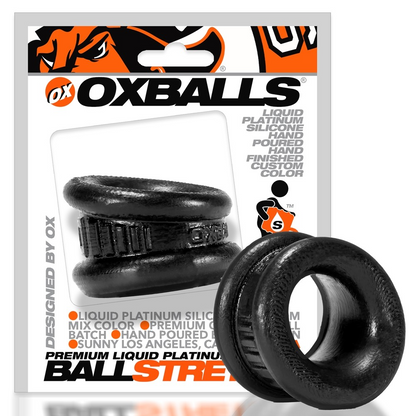 Oxballs NEO ANGLE, ballstretcher - BLACK