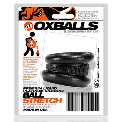 Oxballs NEO ANGLE, ballstretcher - BLACK