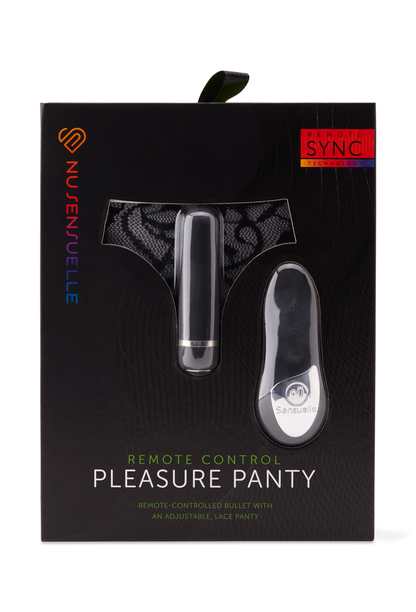 Nu Sensuelle PLEASURE PANTY - BLACK