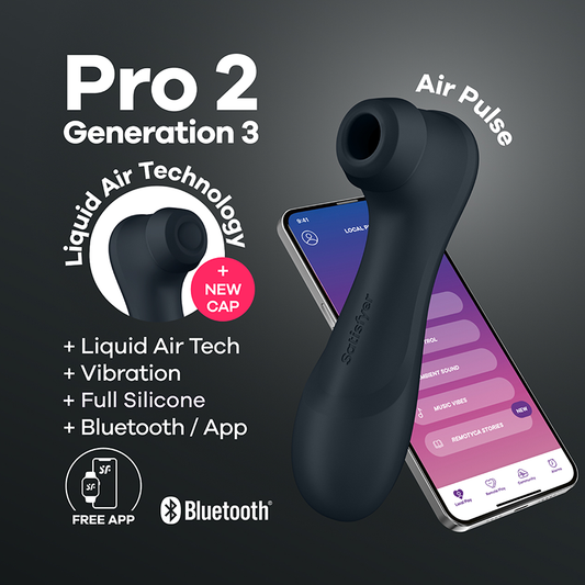 Satisfyer Pro 2 Generation 3 Connect App - Dark Grey