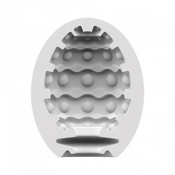 Satisfyer Masturbator Egg 3er Set (Bubble) Violet