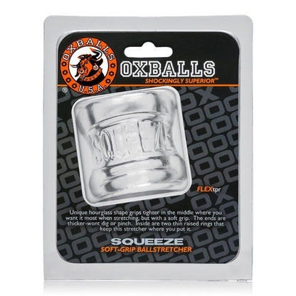 Oxballs SQUEEZE, ballstretcher - CLEAR